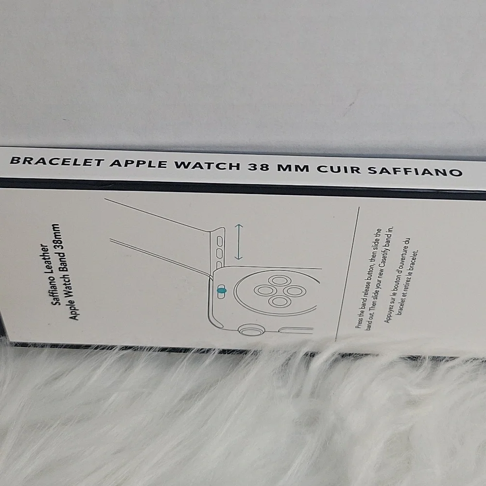 CASETIFY Bracelet Apple Watch‎ Band with Cat Theme Pattern Series 1-4 NWOT